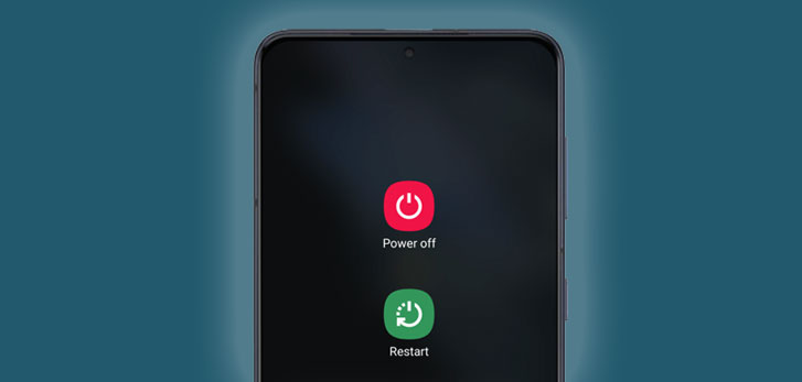 restart galaxy s21