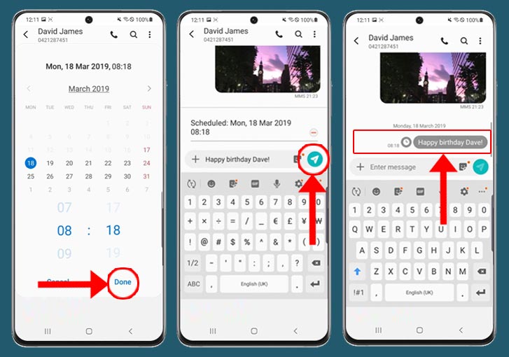 Hướng dẫn How to Change Text Message Background on Galaxy S21 Ultra